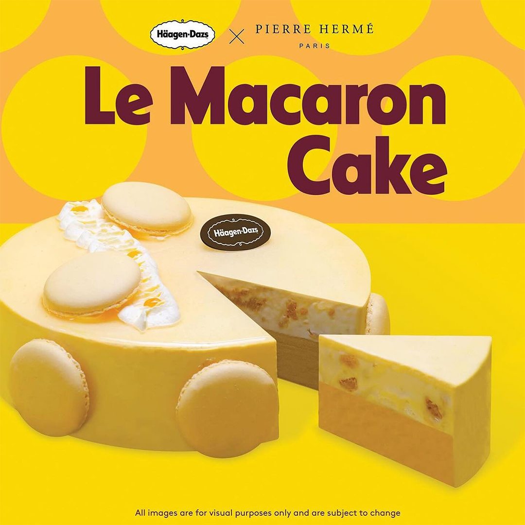 Haagen Dazs Le Macaron Cake